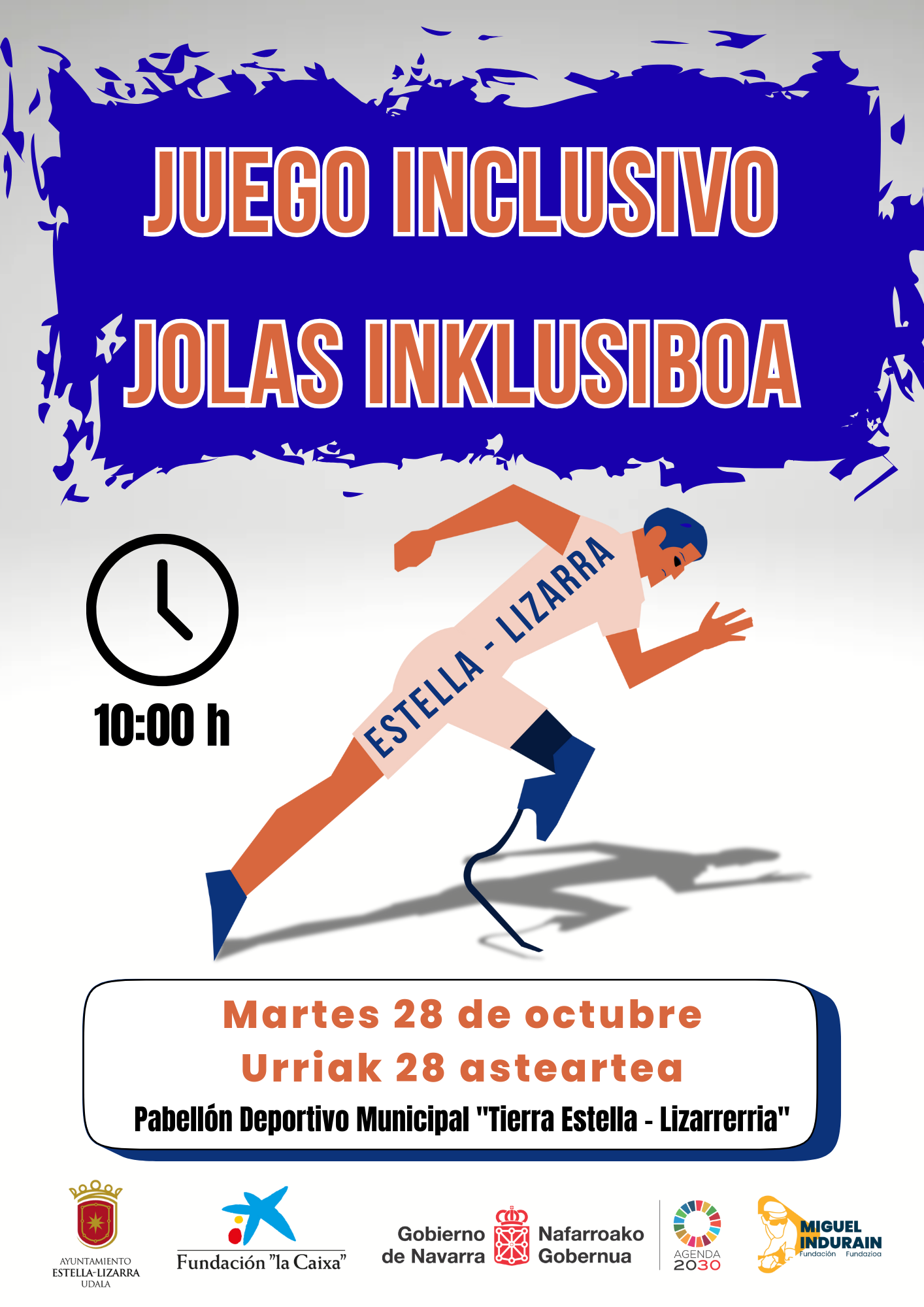 &ldquo;Juego inclusivo &ndash; Jolas inklusiboa&rdquo;: el deporte como herramienta de igualdad